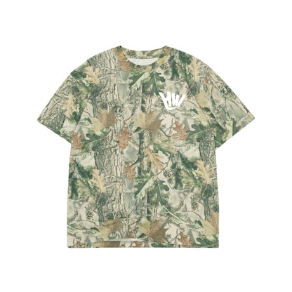 HW Shaka OG Logo Wood Camo T-Shirt