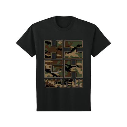 HW x HIFI Woodland Camo T-Shirt