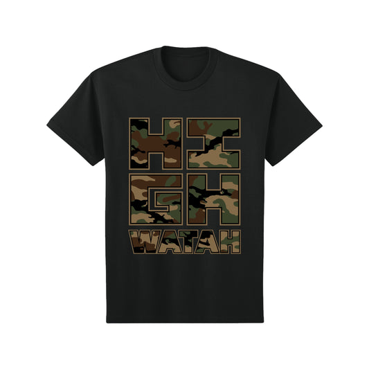 HW x HIFI Woodland Camo T-Shirt